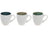 Ensemble de mugs Cookinglife - Mugs a café - Belize - 330 ml - 6 pièces