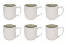 Ensemble de mugs Cookinglife - Mugs a cafe - Mos Vert - 390 ml - 6 pièces