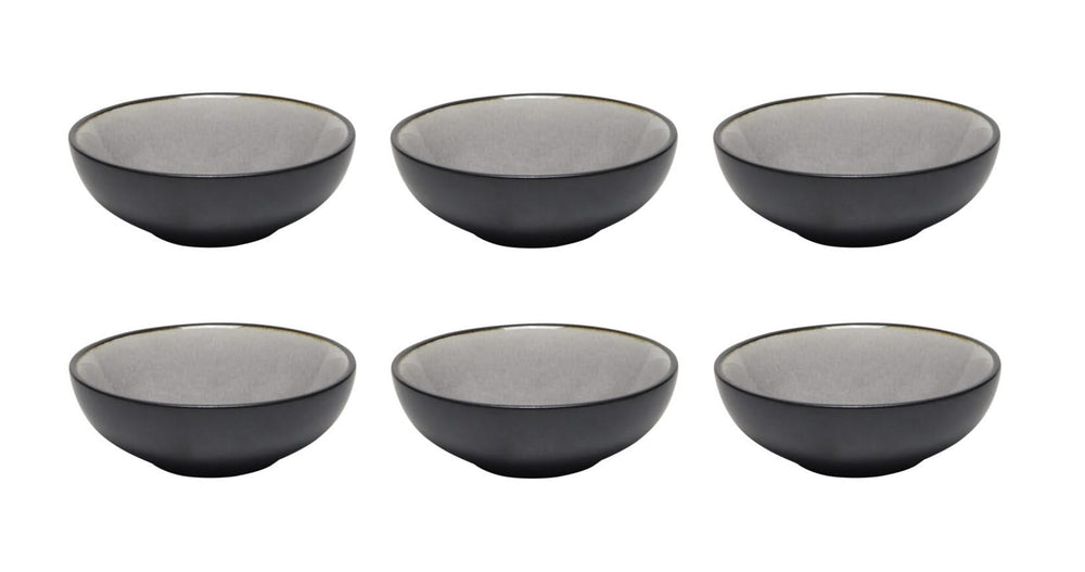 Ensemble de bols Cookinglife - Bols a sauce - Nola Warm Grey - 11 cm - 6 pièces