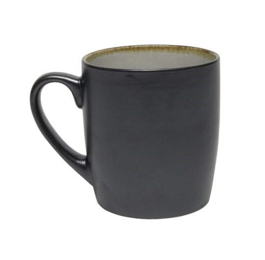 Ensemble de mugs Cookinglife - Mugs à café - Nola Gris Chaud - 350 ml - 6 pièces