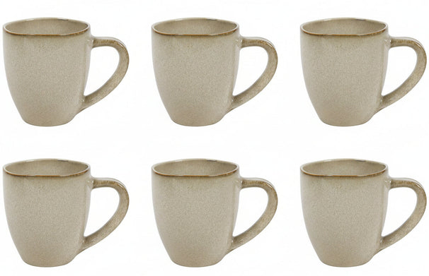 Ensemble de mugs Cookinglife - Mugs à café - Sabi - 450 ml - 6 pièces