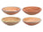 Set d'assiettes Cookinglife - Assiette à pâtes - Rhythm&Lines - ø20cm - 4 pièces
