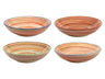 Set d'assiettes Cookinglife - Assiette à pâtes - Rhythm&Lines - ø20cm - 4 pièces