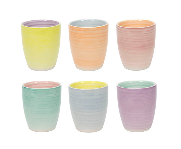 Set de tasses à café Cookinglife - Senseo - Pastel Harmony - 180 ml - 6 pièces