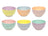 Ensemble de bols Cookinglife - en céramique - Pastel Harmony - ø14 cm - 6 pièces