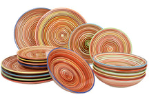 Set de vaisselle Cookinglife - 6 personnes - Rhythm & Lines - 26,5 cm - 18 pieces