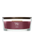 Bougie Parfumée WoodWick Ellipse Dark Cherry - 9 cm / 19 cm - Bougie en Verre - Mèche en Bois