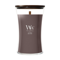 Bougie Parfumée WoodWick Large Iris Woods - 18 cm / ø 10 cm - Bougie Parfumée en Verre - Mèche en Bois