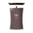 Bougie Parfumée WoodWick Large Iris Woods - 18 cm / ø 10 cm - Bougie Parfumée en Verre - Mèche en Bois