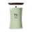 Bougie Parfumée WoodWick Grande Matcha Zest - 18 cm / ø 10 cm - Bougie Parfumée en Verre - Mèche en Bois