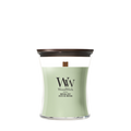 Bougie Parfumée WoodWick Medium Matcha Zest - 11 cm / ø 10 cm - Bougie Parfumée en Verre - Mèche en Bois