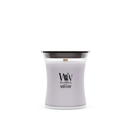 Bougie Parfumée WoodWick Medium Lavender & Cedar - 11 cm / ø 10 cm - Bougie Parfumée en Verre - Mèche en Bois
