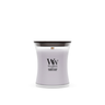 Bougie Parfumée WoodWick Medium Lavender & Cedar - 11 cm / ø 10 cm - Bougie Parfumée en Verre - Mèche en Bois