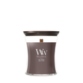 Bougie Parfumée WoodWick Medium Iris Woods - 11 cm / ø 10 cm - Bougie Parfumée en Verre - Mèche en Bois