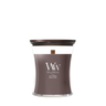 Bougie Parfumée WoodWick Medium Iris Woods - 11 cm / ø 10 cm - Bougie Parfumée en Verre - Mèche en Bois