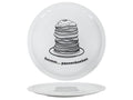 Ensemble d'assiettes à crêpes Cookinglife - en porcelaine - ø 30 cm - 6 pièces