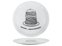 Ensemble d'assiettes à crêpes Cookinglife - en porcelaine - ø 30 cm - 6 pièces