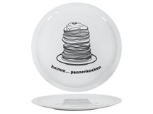 Ensemble d'assiettes à crêpes Cookinglife - en porcelaine - ø 30 cm - 6 pièces