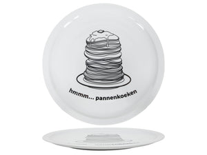 Ensemble d'assiettes à crêpes Cookinglife - en porcelaine - ø 30 cm - 6 pièces