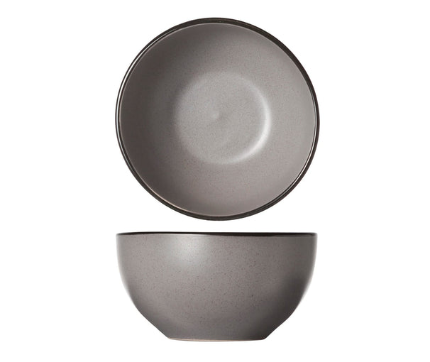 Set de bols Cosy & Trendy - Bols a soupe - Speckle Grijs - ø 14 cm - 6 pièces