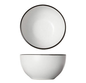 Ensemble de bols a soupe Cosy & Trendy - Speckle Blanc - ø 14 cm - 6 pièces