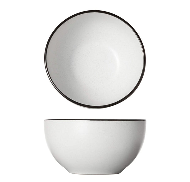 Ensemble de bols a soupe Cosy & Trendy - Speckle Blanc - ø 14 cm - 6 pièces