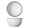 Ensemble de bols a soupe Cosy & Trendy - Speckle Blanc - ø 14 cm - 6 pièces