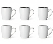 Set de mugs Cosy & Trendy - Mugs à café - Speckle Blanc - 350 ml - 6 pièces