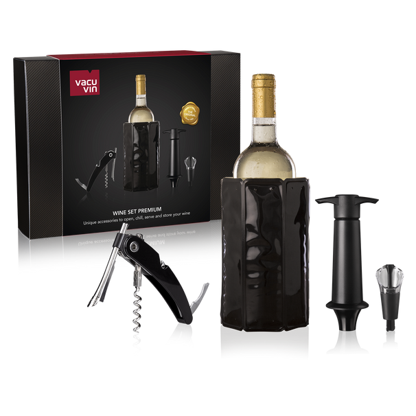 Ensemble de vin Vacu Vin - Accessoires a vin - Premium - 0,7-1,0 L - 4 pièces