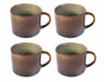 Ensemble de mugs Cosy & Trendy - Mug a cafe - Quintana Green - 450 ml - 4 pieces