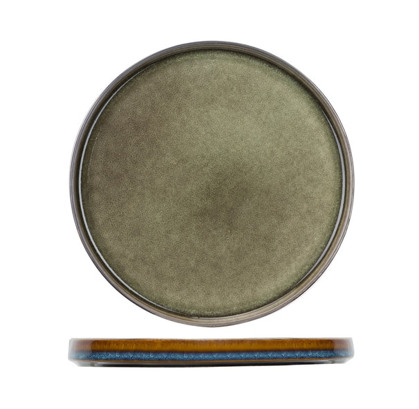 Set d'assiettes Cosy & Trendy - Dessert - Quintana Green - 22 cm - 4 pièces