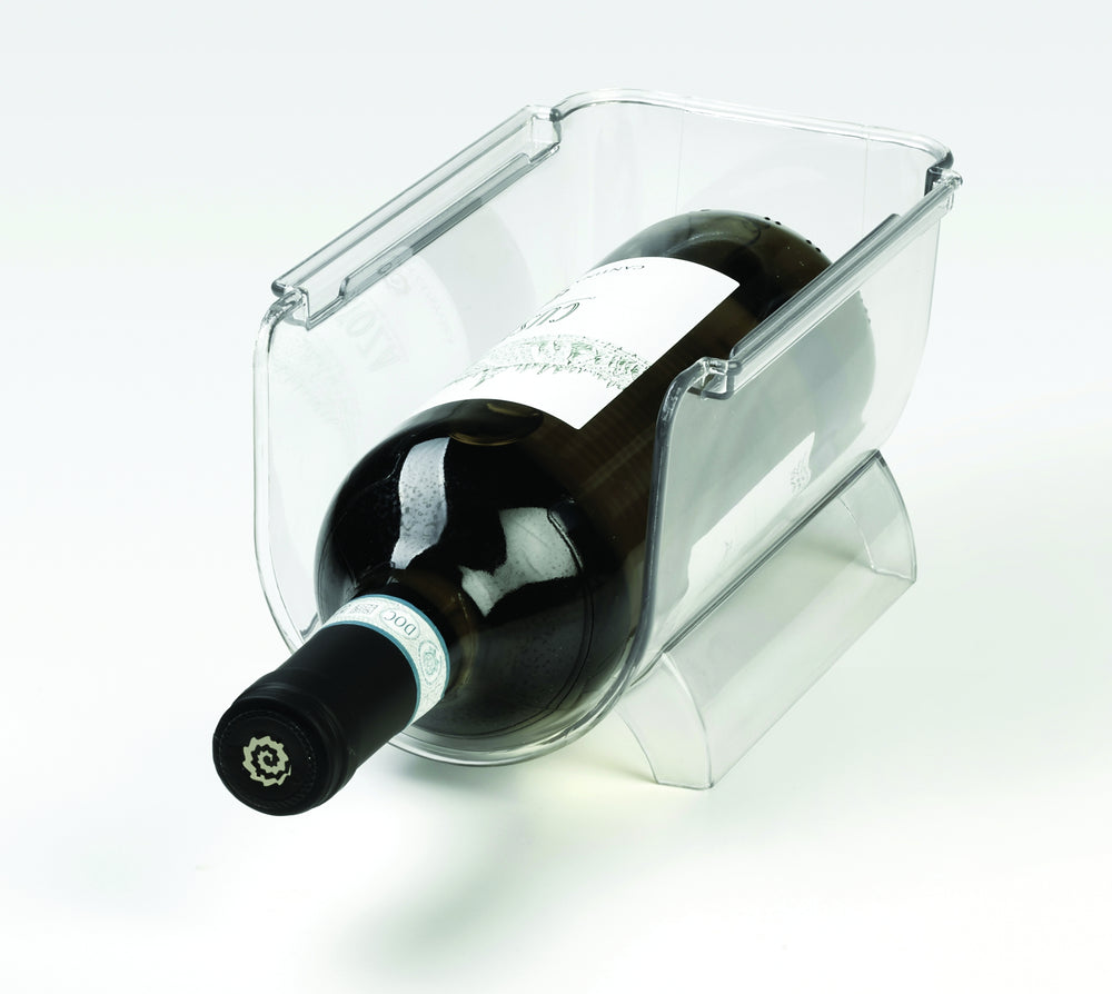 Porte-bouteilles Ghidini pour 1 bouteille - Plastique - Empilable - Extensible
