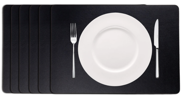 Set de table Cookinglife - Sous-assiettes - Placemats - 46 x 33 cm - 6 pièces
