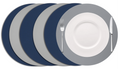 Set de sets de table Cookinglife - Double face - Placemats - Ø 38 cm - 6 pièces