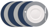 Set de sets de table Cookinglife - Double face - Placemats - Ø 38 cm - 6 pièces
