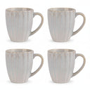 Set de mugs Cosy & Trendy - Mugs a café - Astera Pure Blanc - 350 ml - 4 pièces