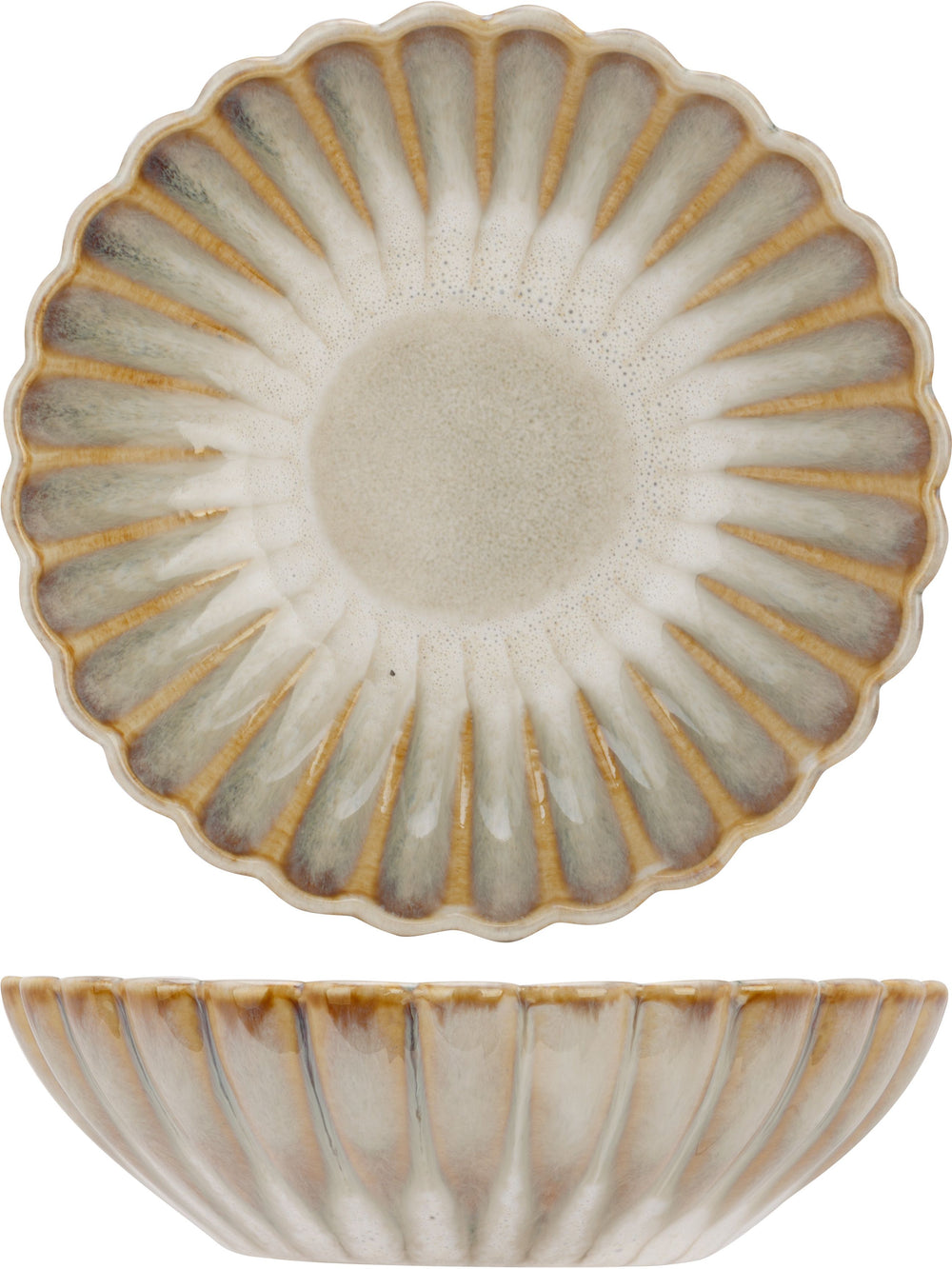 Set de bols Cosy & Trendy - Petits bols - Astera Pearl Beige - ø 12 cm - 4 pièces