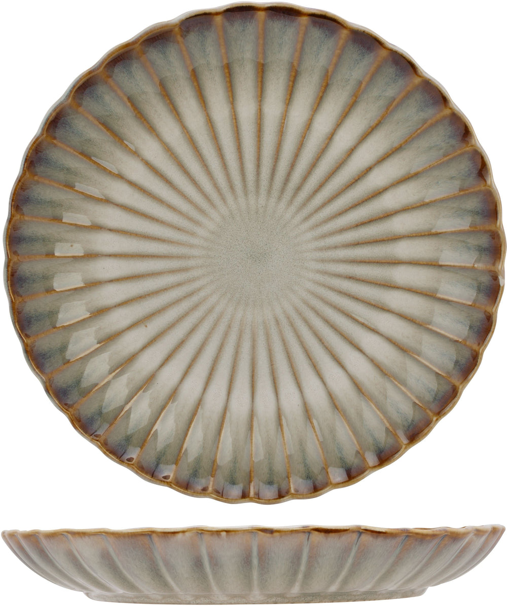 Set d'assiettes Cosy & Trendy - Faïence - Astera Pearl Beige - 27,5 cm - 4 pièces