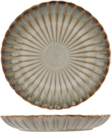 Set d'assiettes Cosy & Trendy - Faïence - Astera Pearl Beige - 27,5 cm - 4 pièces