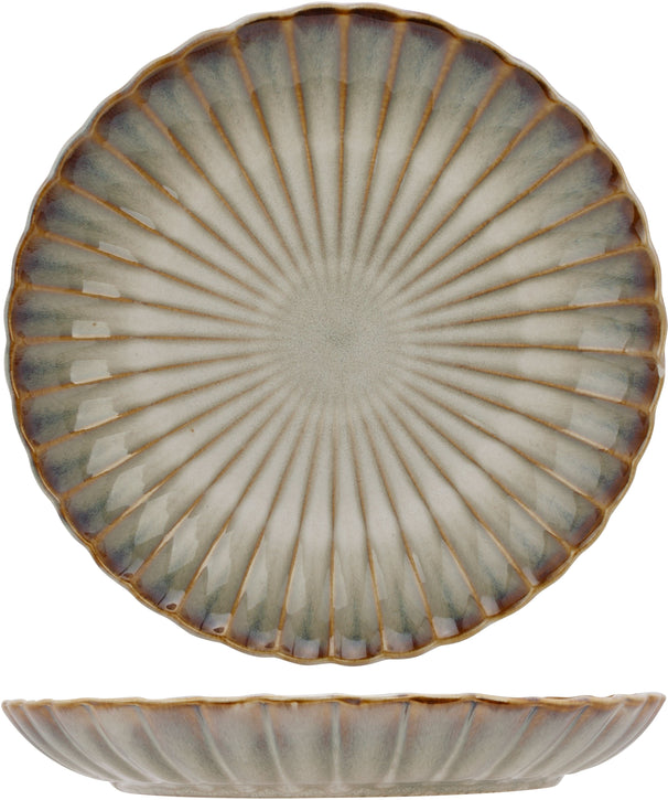 Set d'assiettes Cosy & Trendy - Faïence - Astera Pearl Beige - 27,5 cm - 4 pièces