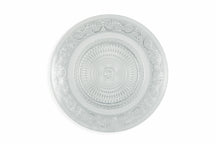 Service de table Villa d'Este Home Imperial en verre 18 pièces / 6 personnes - 6 assiettes à dîner, 6 assiettes à petit-déjeuner et 6 assiettes creuses