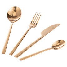 Villa d'Este Home Set de couverts Stylo - Or - 24 pièces / 6 personnes