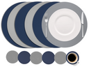 Ensemble de sets de table Cookinglife - Rond - sous-verres - Ø38 cm - 12 pièces