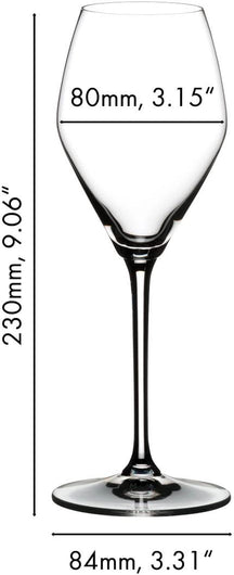 Set de verres a vin Riedel - Verres a champagne - Extreme - 322 ml - 2 pièces