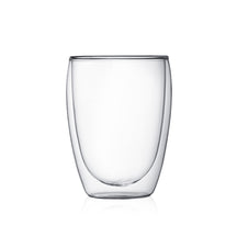 Verre à café et à thé double paroi Bodum Pavina - Valve brevetée - 320 ml - 2 pièces