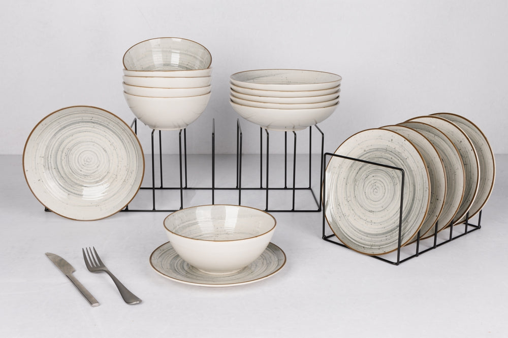 Ensemble d'assiettes Cosy&Trendy - Assiettes plates - Sintra - 26 cm - 4 pièces
