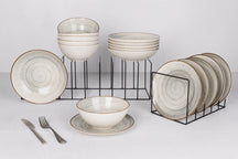 Ensemble d'assiettes Cosy&Trendy - Assiettes plates - Sintra - 26 cm - 4 pièces