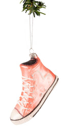 Boule de Noël Nordic Light - Boule a suspendre - Sneaker Rose - 11 cm