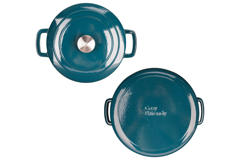 Cocotte en fonte Cosy & Trendy - Faitout rond - Fontestic - 28 cm - 6,8 L