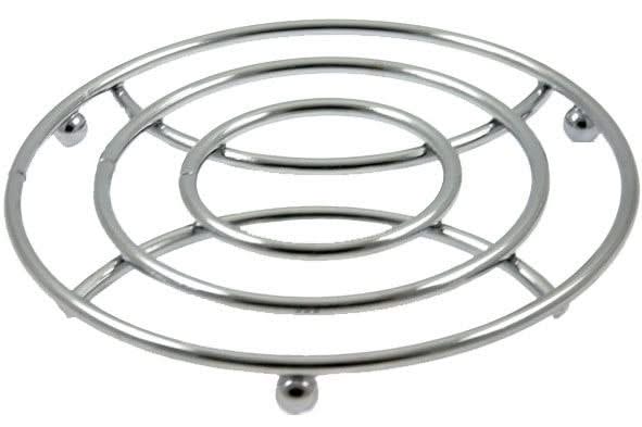 Dessous de plat Cosy & Trendy - Sous-verre de poêle - en chrome - ø 18 cm